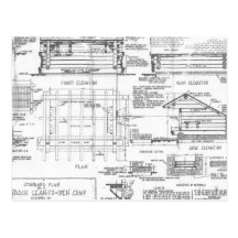Blueprints Post Card