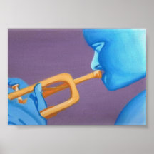 blues player poster