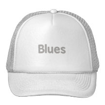 Blues word grey music design.png hat