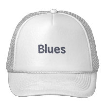 Blues word rock blue pattern music copy.png trucker hat
