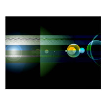 Bluish Green by Skullnskin™ Post Card