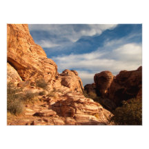 BLUSK Blue Sky Meets Red Rock Photo Print