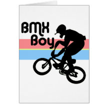 BMX Boy / BMX Girl Greeting Card