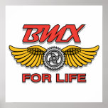 BMX for life Print