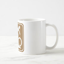 BMX Highway Sign Mugs