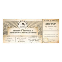 boarding pass wedding flight tickets- invitations