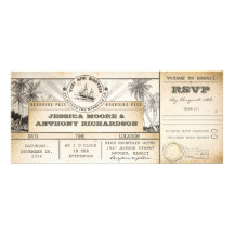 boarding pass wedding tickets- invitations