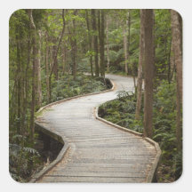 Boardwalk to Nelson Falls, Franklin - Gordon Stickers