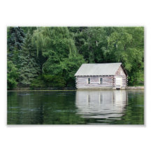 Boat House 5x7 Photographic Print