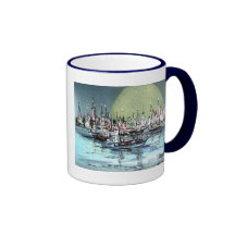 Boat Parade Coffee Mugs
