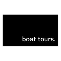 Boat Tours Business Card