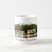 Boathouse Row Panorama Mug