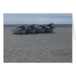 Boats greetings card