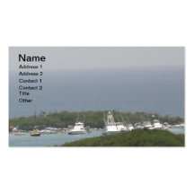 Boats, Sea and Islands Business Card