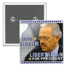 Bob Barr Square Button
