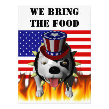 Bobo Show's his patriotism Personalized Invites