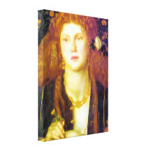 Bocca Baciata ~ Dante Gabriel Rossetti Gallery Wrapped Canvas