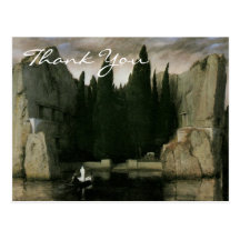 Bocklin's Isle of the Dead, third version Postcards