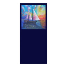 Bodrum Gulet Cruise Rack Card Template