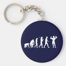 Bodybuilding Bodybuilders evolution gifts & tees Keychains