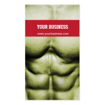 Bodybuilding/Self-Defence Business Card