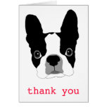 Bogey THANK YOU note card - Customised