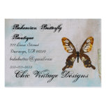 Bohemian Butterfly Boutique Boho Business Card