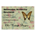 Bohemian Butterfly Boutique Floral Business Cards