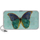 Boho Butterfly Doodle Speaker speakers