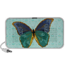 Boho Butterfly Doodle Speaker