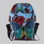 Boho Butterfly  Messenger Bag messenger bags