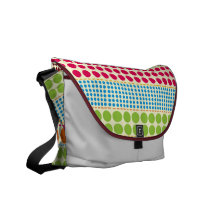 Boho Dots Rickshaw Messenger Bag