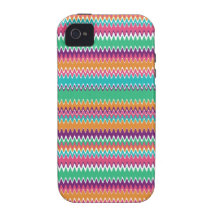 Boho Summer Zig Zag iPhone 4/4S Cover
