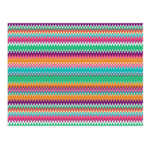 Boho Summer Zig Zag Postcards