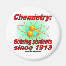 Bohr Atom Refrigerator Magnet