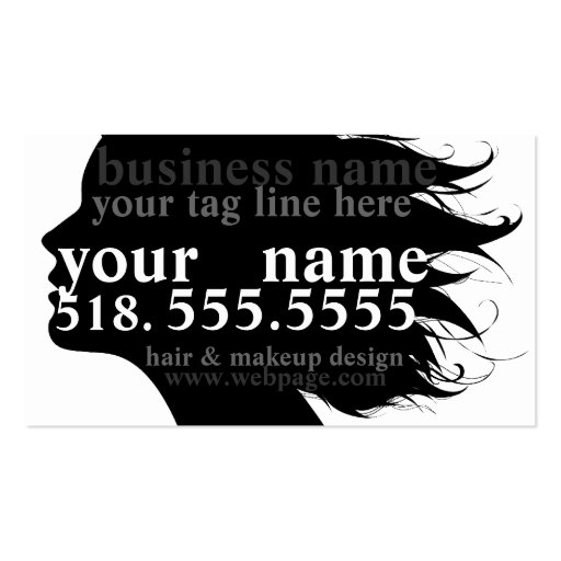bold and beautiful business card template