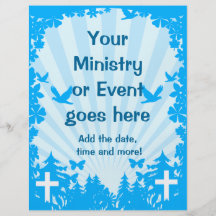 Bold and Fresh Christian Flyer