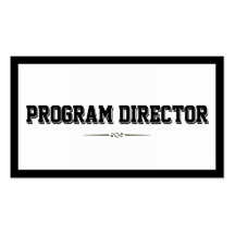 Bold Border Program Director Business Card