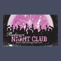 Bold Night Club Business Card Grunge Mosh Pit business cards