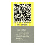 Bold Template with QR Code Business Card