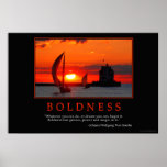 Boldness Poster