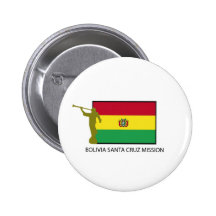 Bolivia Santa Cruz Mission LDS CTR Pinback Button