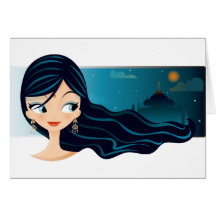 Bollywood Girl Card