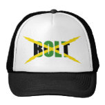 BOLT JAMAICAN FLAG HAT