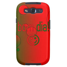 Bom Dia! Portugal Flag Colours Pop Art