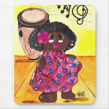 Bomba Rag Doll Mousepads