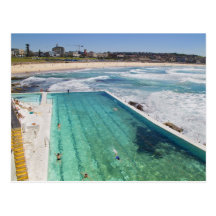 Bondi Icebergs at Bondi Beach Post Cards