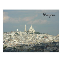 Bonjour Postcard