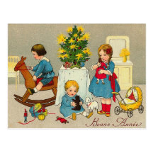 "Bonne Annee" Postcard
