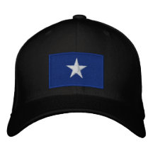 Bonnie Blue Flag Embroidered Baseball Cap